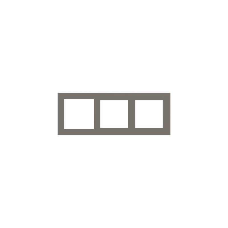 Ekinex Taisnstūra plate Deep (FF/71/20Venti) (87x229)
