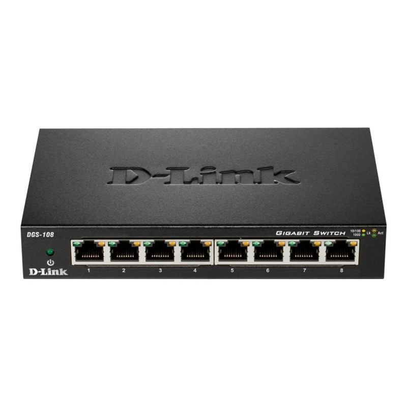 D-Link DGS 108 — slēdzis —