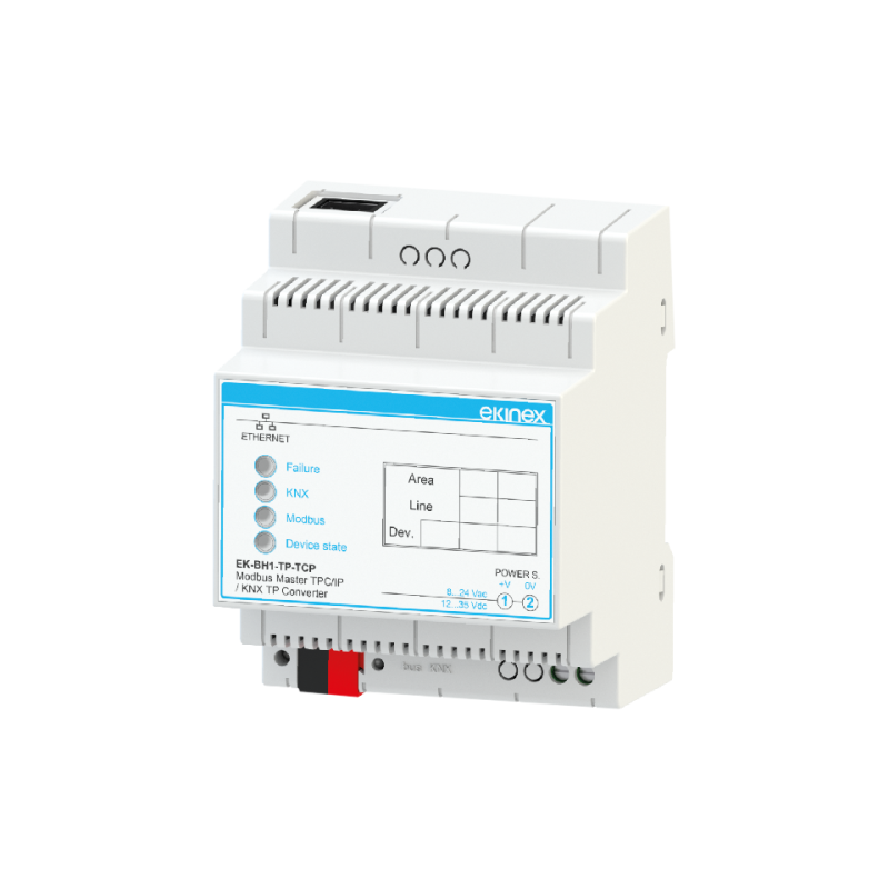 Ekinex Vārteja Modbus TCP/IP galvenais -