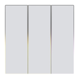 Touch ZigBee gaismas slēdzis Avatto TS60-EU-W3 Triple TUYA (balts).