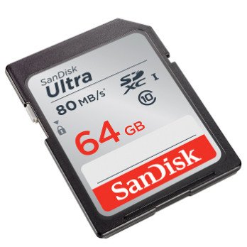 MEMORY CARD SD-10/64-SAND UHS-I, SDXC 64 GB SANDISK