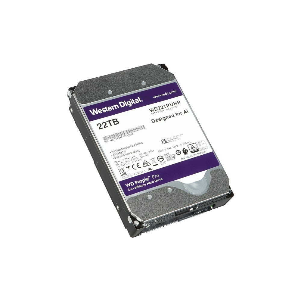 HDD-WD221PURP 22 24/7 WESTERN DIGITAL