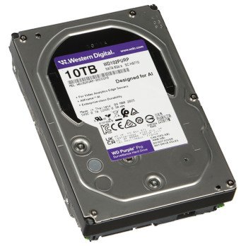 HDD FOR DVR HDD-WD102PURP 10TB 24/7 WESTERN DIGITAL