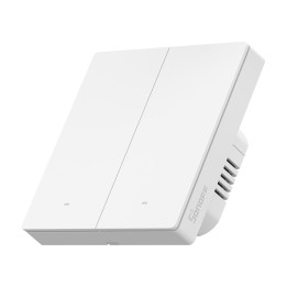 Sonoff ZBM5-2C-86W (2 kanalų) „Zigbee“ išmanusis jutiklinis sieninis jungiklis