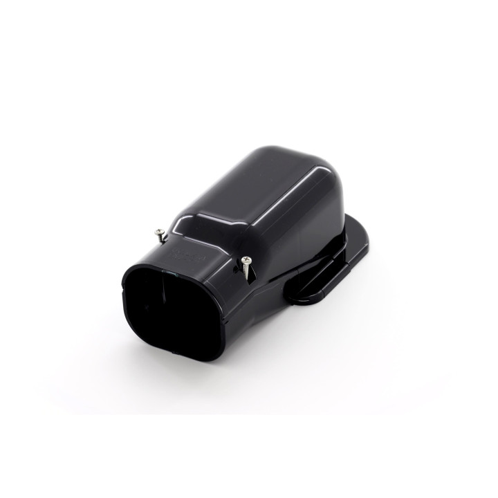 INABA DENKO SW-100-K sieninė jungtis juoda