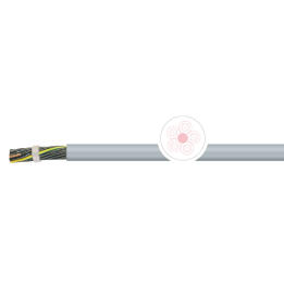 TKD CFQ306 Shielded Control Cable 2-core 0.75mm² 500m