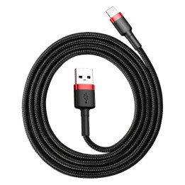 Baseus Cafule USB Lightning Cable 1.5A 2m (Black+Red)