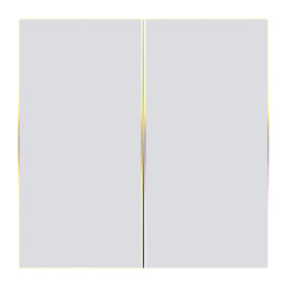 Touch ZigBee gaismas slēdzis Avatto TS60-EU-W4 Quad TUYA (balts).