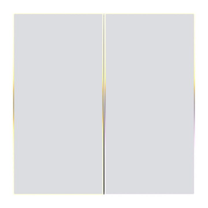 Touch ZigBee gaismas slēdzis Avatto TS60-EU-W4 Quad TUYA (balts).