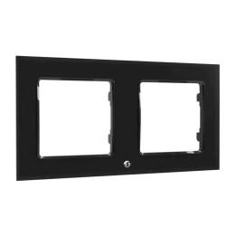 Shelly Wall Frame 2 (sienas slēdzim) - melns - Sonoff, SmartWise, Shelly ES vairumtirdzniecības izplatīšana