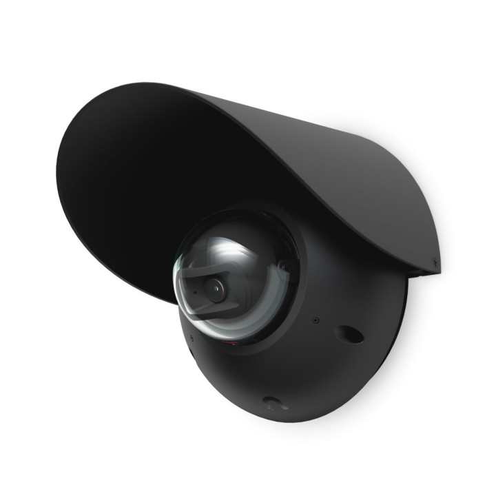 Погодозащитный козырек купольной камеры Ubiquiti G6 — Черная камера (UACC-G6-Dome-WS-B)