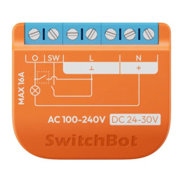 Smart SwitchBot releja slēdzis 1PM.