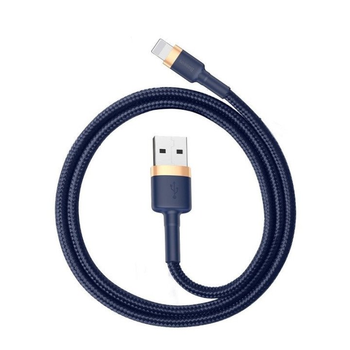 Baseus Cafule Lightning Cable 1.5A 2m (Gold+Dark blue)