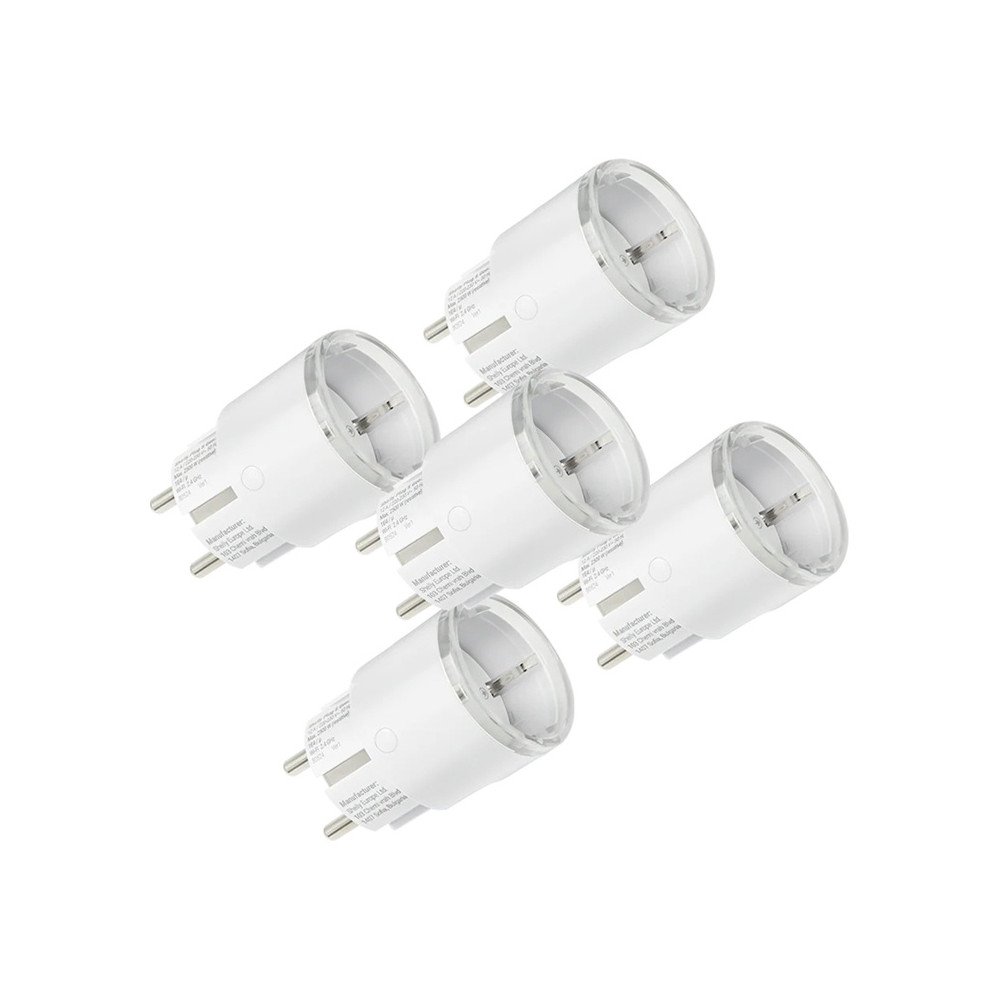 5 Shelly Plug S MTR Gen3 12A alypistorasian sarja (valkoinen)