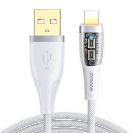 Joyroom S-UL012A3 1.2m White USB-A to Lightning Cable 2.4A
