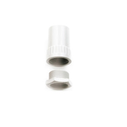 Dietzel Univolt srieginio vamzdžio įvadas D16 mm, pilkas, IP54