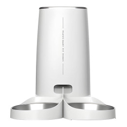 Rojeco PTM-003 dual Automatic Pet Feeder 4L Button Version (Double Bowl)