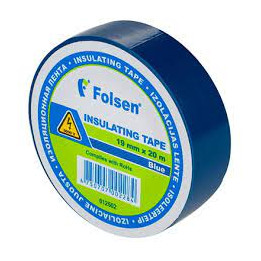 PVC izolācijas lente 19mm x 20m, zila