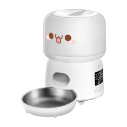 Rojeco RWSQQBAJO-3L 3L Automatic Feed Dispenser Button Version (White)