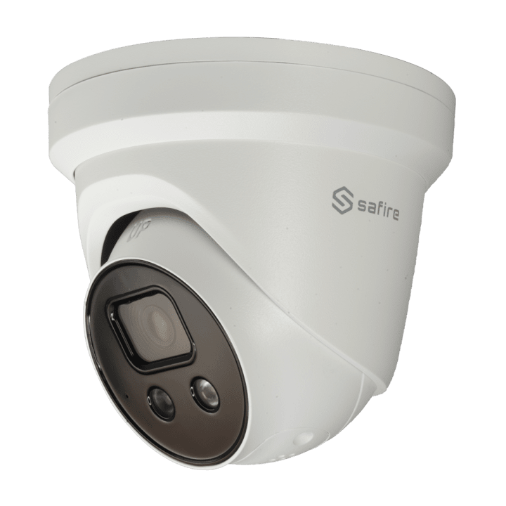 SAFIRE SF-IPT838UWHA-8U-AI2 8MP turret IP kamera ar Wi-Fi, PoE, IR 30m