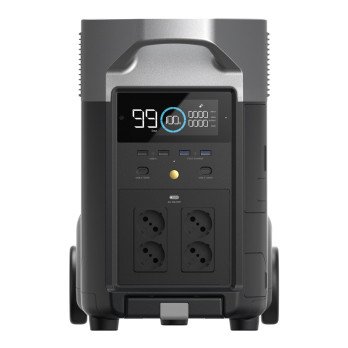 Set: EcoFlow Delta Pro power station + 2x 400W photovoltaic panel.