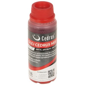 VARIKLIU ALYVA OIL-2S-0,1L/CEDRUS 2-TAKCIAMS VARIKLIMS 100 ml