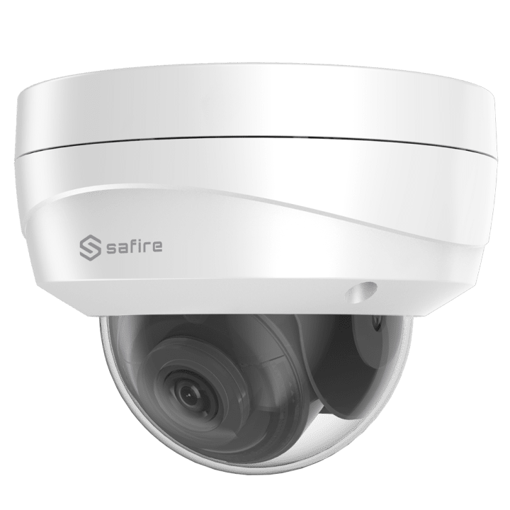 SAFIRE SF-IPD820WA-5E 5MP IP67 PoE kupola kamera ar Wi-Fi, 2.8mm objektīvu, 30m IR, iebūvētu mikrofonu