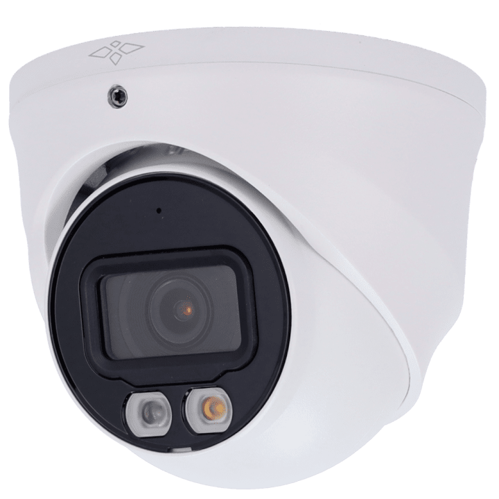 X-SECURITY XS-IPT981A-8P-WIZ-DL 8MP torņveida IP kamera ar PoE, Wi-Fi, IP67, 30m IR, 2,8 mm objektīvu