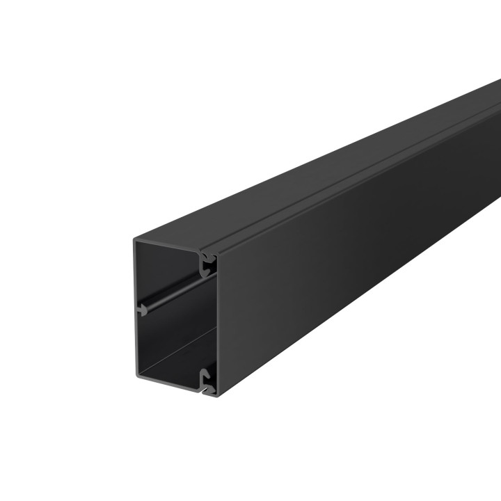 OBO Bettermann Cable Trunking 40x60mm Black 2m