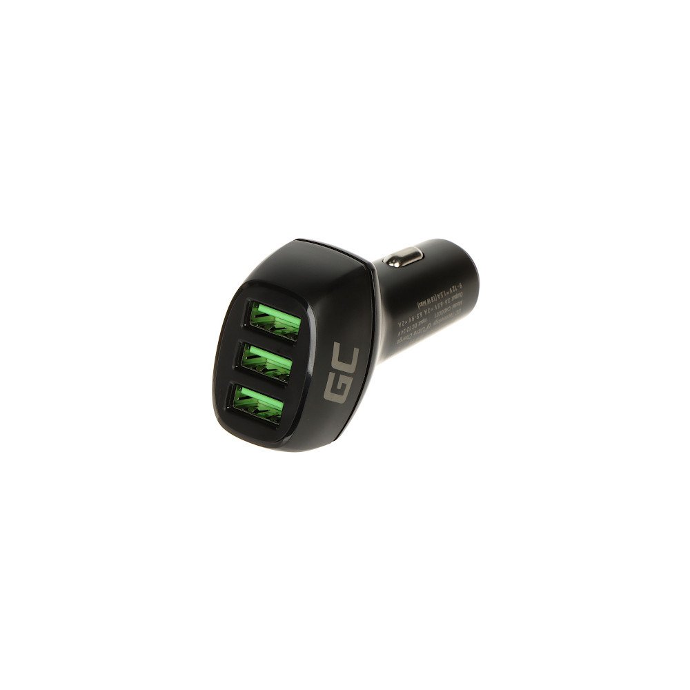 USB AUTOMASINAS LADETAJS POWER-RIDE/54W-GC Green Cell