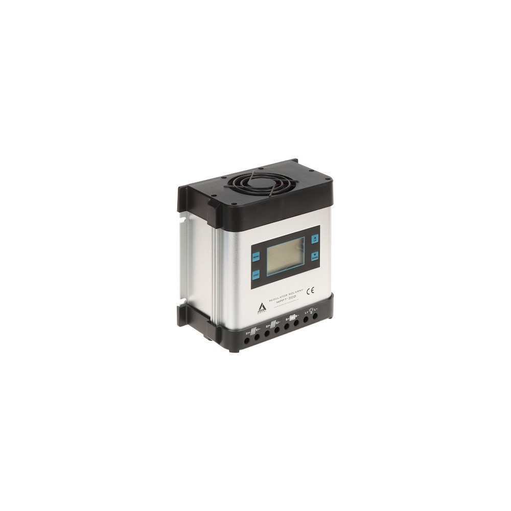 AURINKOLATAUSOHJAIN SCC-30A-MPPT-LCD AZO Digital