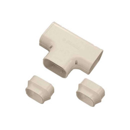 INABA DENKO CIH805 Duct T-Piece Ivory