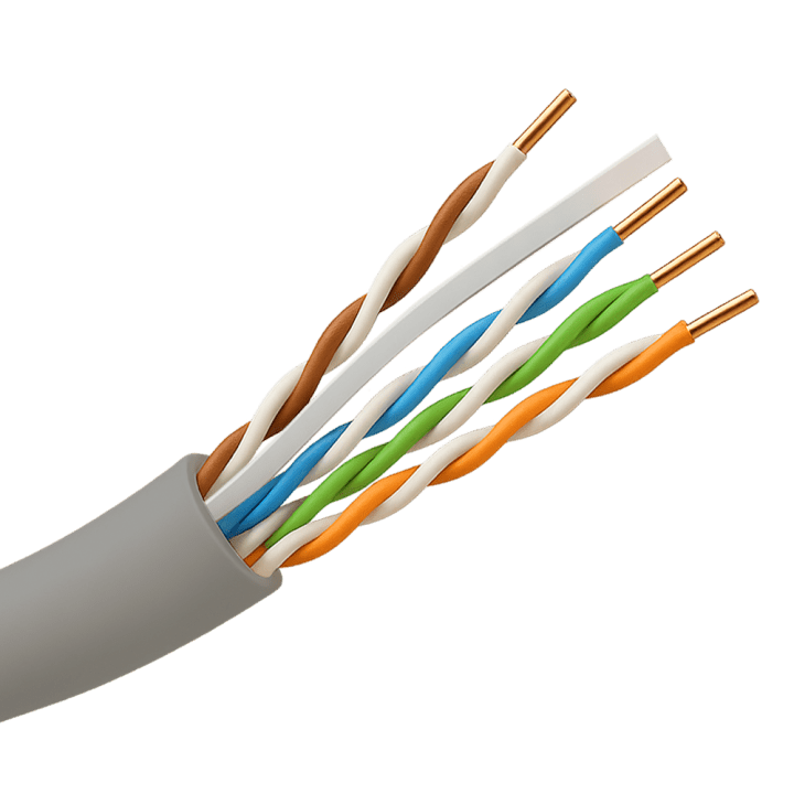 SAFIRE UTP6-305-LSZH-Dca Cat6 U/UTP kabelis ruļļos 305m