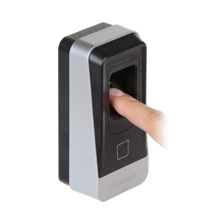 Hikvision DS-K1201AMF pirkstu nospiedumu RFID lasītājs