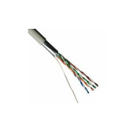 DATATĪKLU KABELIS EKRANĒTS CAT5e STP 4P 24AWG PELĒKS 305m