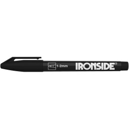 Перманентный маркер Ironside, черный, круглый кончик 1,5–3 мм