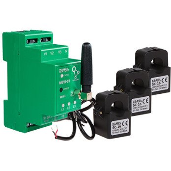 ELEKTRIENERGIAMONITOR MEW-01 KOLMEFAASI ZAMEL