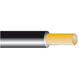 H07V-K 1,5 mm² viengyslis laidas, juodas, 200 m