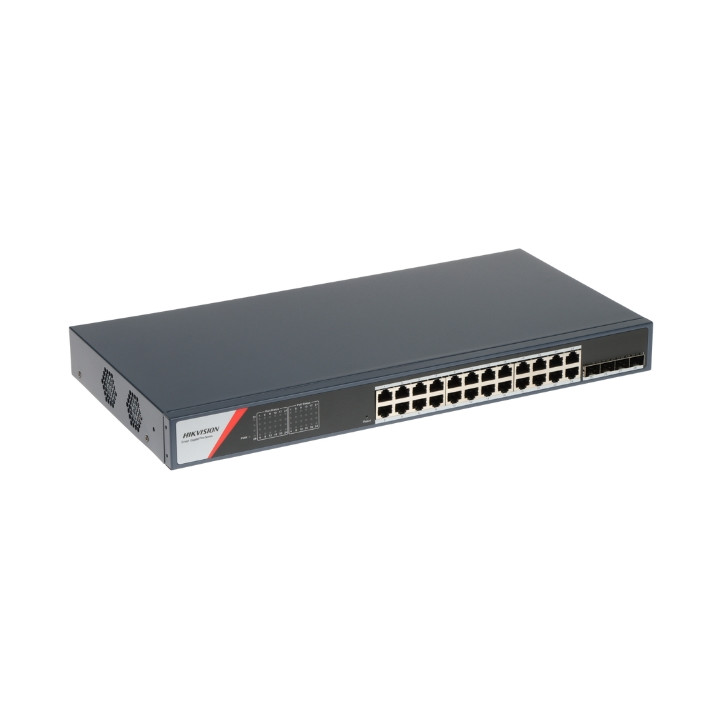 Hikvision DS-3E1528-SI-24T4F 24 portu Gigabit slēdzis