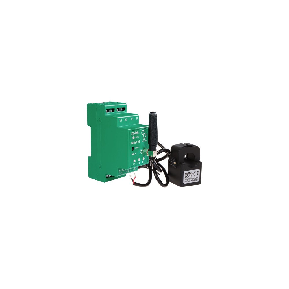 ELEKTRIENERGIAMONITOR MEW-01/ANT-1F UHEFAASI ZAMEL