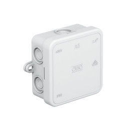 OBO Bettermann A8 jungiamoji dėžutė, 75x75x32mm, IP54, pilka