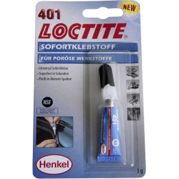 ĀTRAS DARBĪBAS LĪME LOCTITE 401 3G