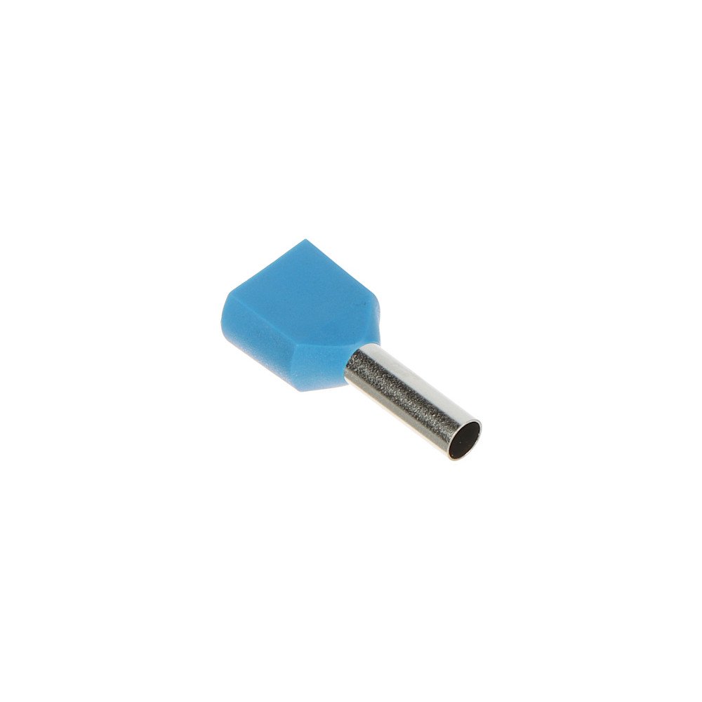 DOUBLE CABLE FERRULE TUL-2X2.5/10/DIN-BL*P100