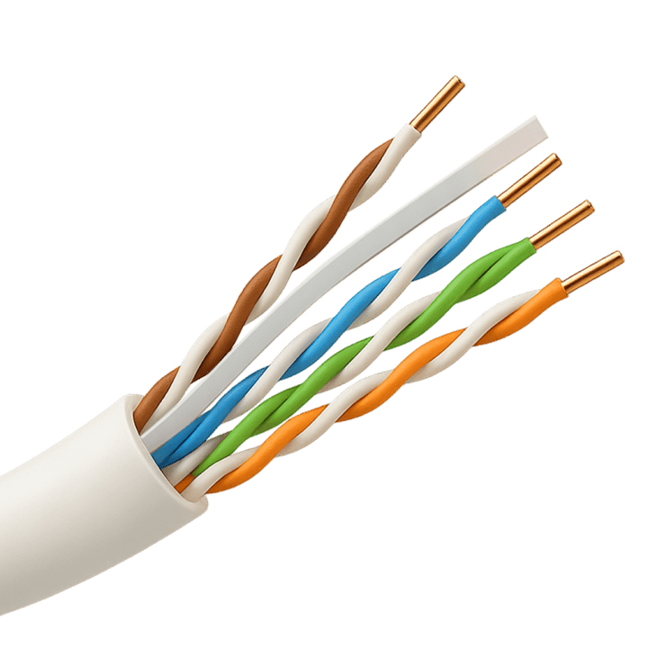 SAFIRE UTP6-500-LSZH-Dca Cat6 UTP LSZH tīkla kabelis 500m spole