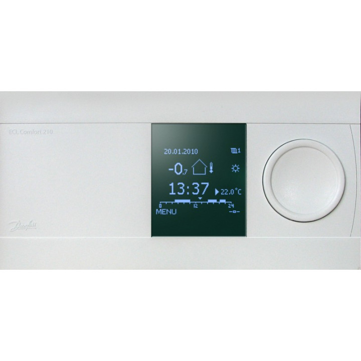APKURES AUTOMĀTIKA KONTROLIERIS ECL COMFORT 210