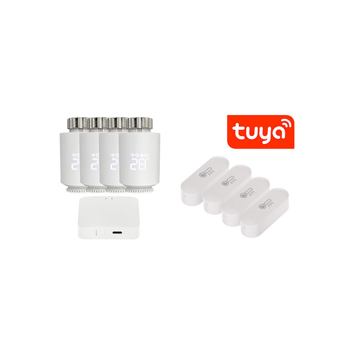 ATLO ATLO-TH-TUYA-4 Zigbee TRV komplekts Tuya