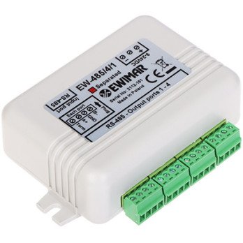 RS-485 KOPNES SADALITAJS EW-485/4/1/SO AR OPTISKO ATdalisanu