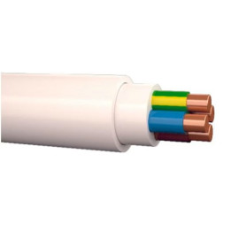 Prysmian XYM-J 5x6mm2 Installation Cable White