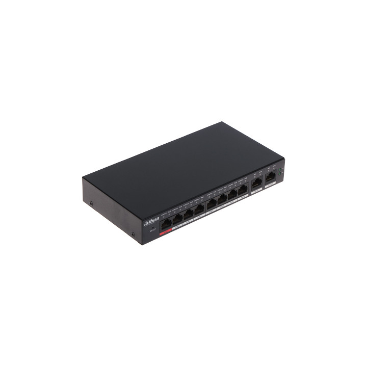 DAHUA S4100-8ET2GT-96-C PoE+ slēdzis 96W 8 porti