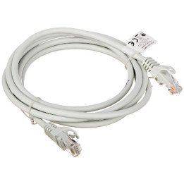 Lanberg RJ45/6/2.0-GREY 2.0m RJ45 Ethernet Patch Cable - Grey